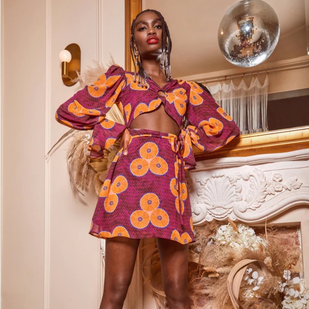 Autumn Adeigbo mini dress